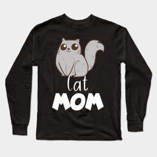 Cat mom Long Sleeve T-Shirt